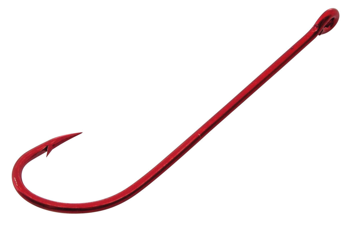 Tsunami Korean Red Bloodworm Long Shank Hook 2 Mega Bulk Value Pack Clearance 98655