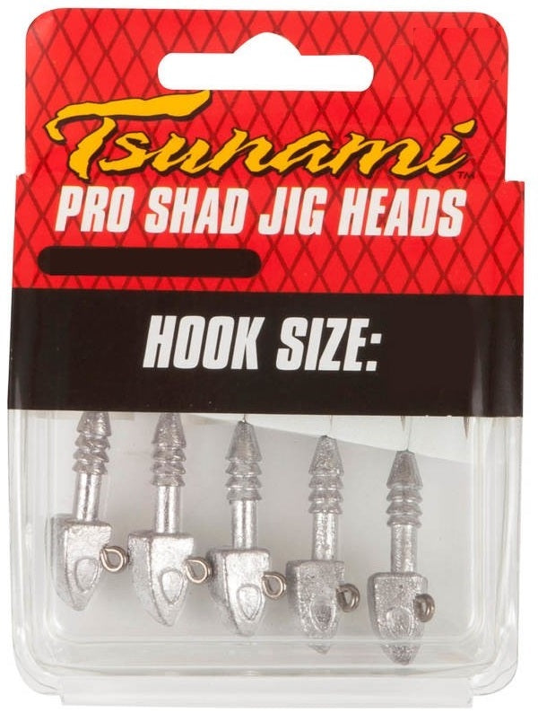 Tsunami Pro Darter Style Shad Jighead Value Pack