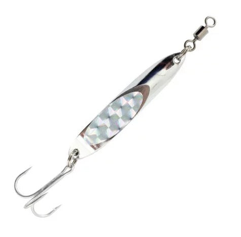 Tsunami Shockwave Metal Casting Slug Lure Chrome Silver Prism