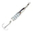 Tsunami Shockwave Metal Casting Slug Lure Chrome Silver Prism