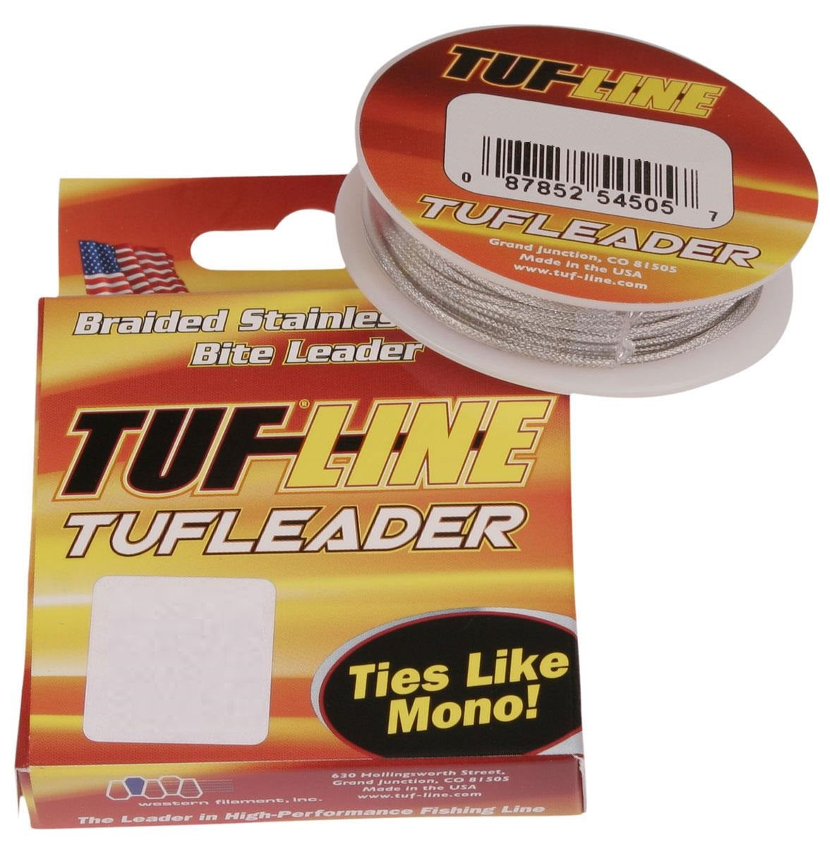 Tuf Line Knottable Stainless Steel Tuf-Leader Wire Trace