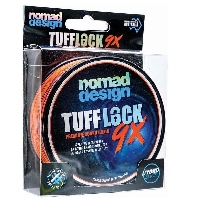 Nomad Tufflock X9 Multi Colour Braid 600yds