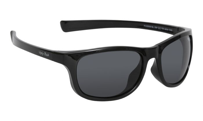 Ugly Fish TPEE PU5699 Shiny Black Frame Polarised Sunglasses