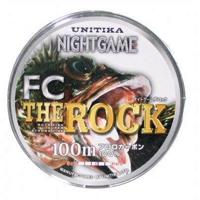 Unitika The Rock FC 100m Fluorocarbon Leader
