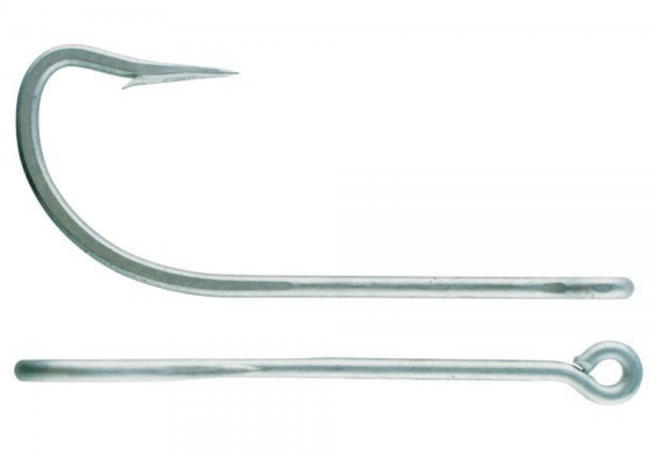 VMC 9255 Permasteel OShaughnessy Long Shank Hook Bulk Value 25 Pack
