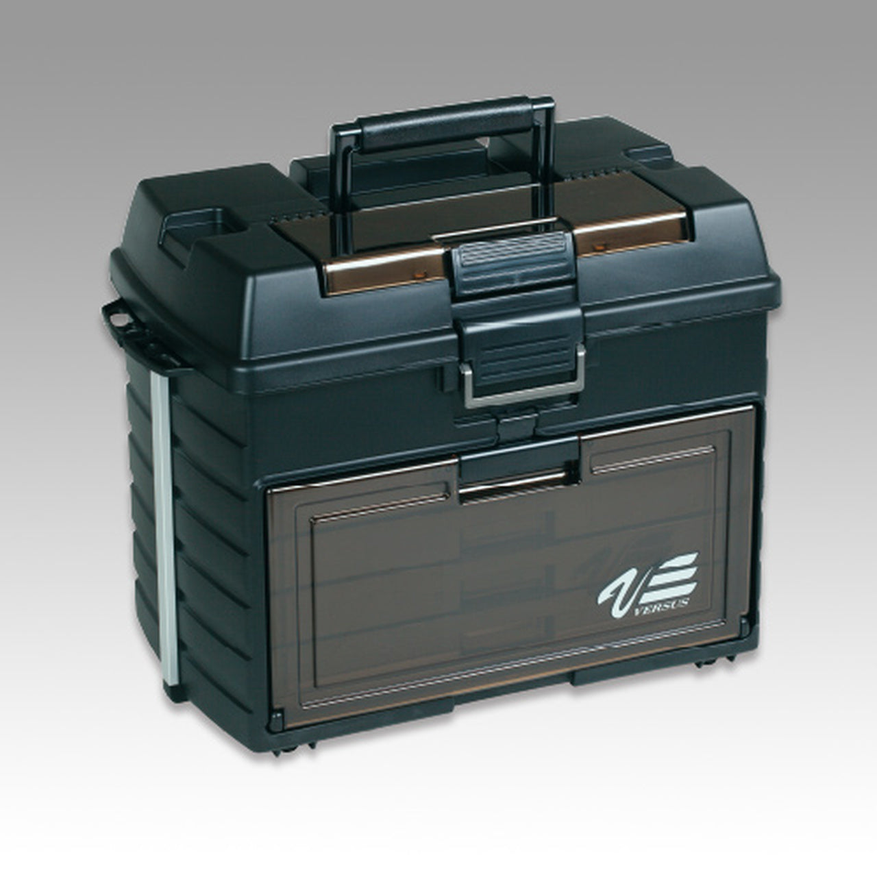 Versus VS-8050 Heavy Duty Tackle Storage Box - Black