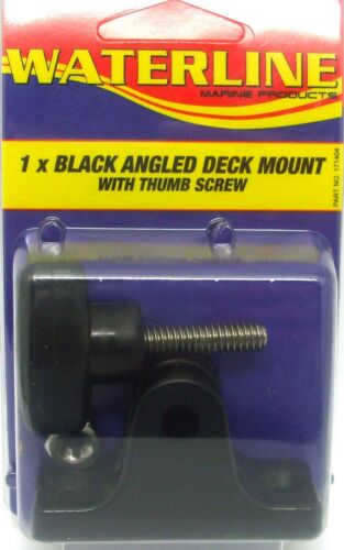 Waterline Angled Deck Mount with Thumb Screw | Davo's Tackle Online