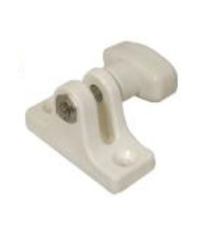 Waterline Angled Deck Mount with Thumb Screw