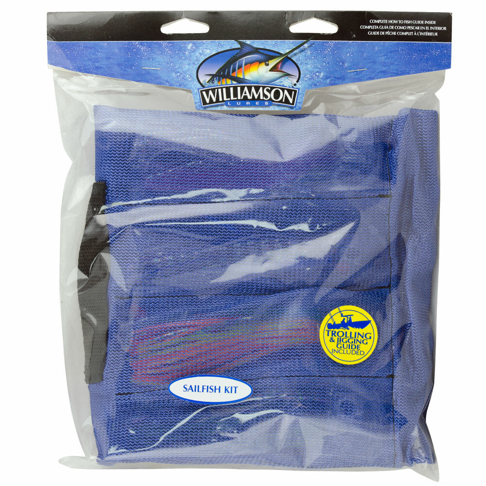 Williamson SFK10 Sailfish Rigged Skirted Lure Bulk Value 10 Pack