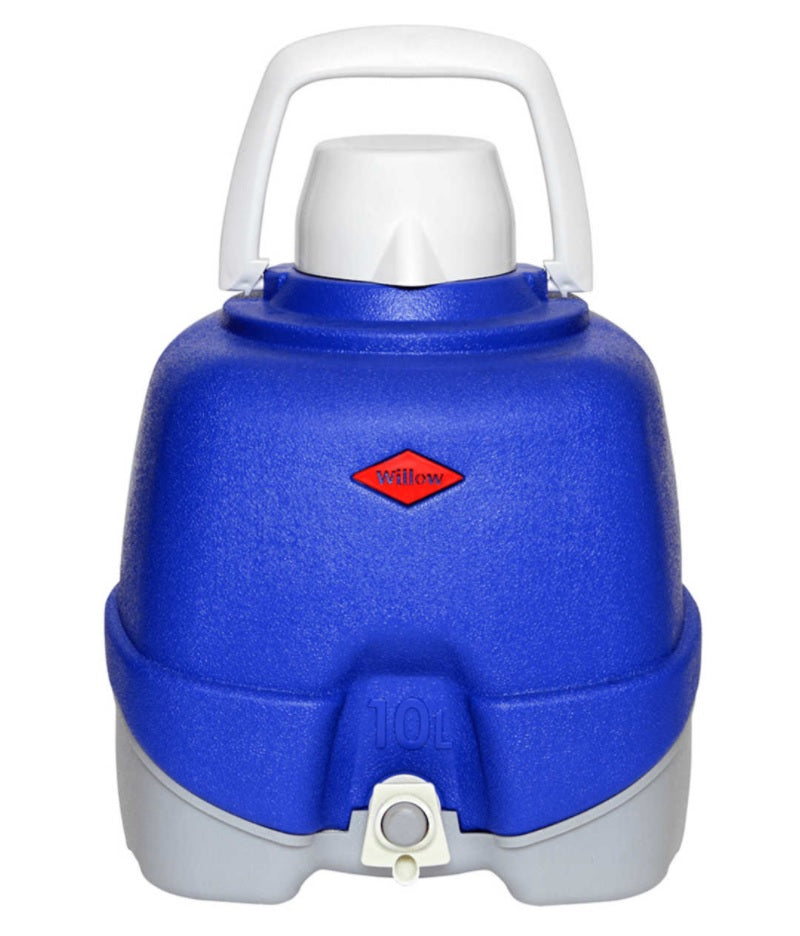 Willow 10 Litre Blue Cooler Jug - With Tap
