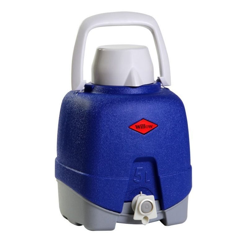 Willow 5 Litre Blue Cooler Jug - With Tap