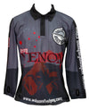 Wilson Venom Barra Adult Long Sleeve Fishing Jersey Shirt - Black