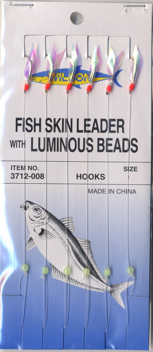 Wilson Fish Skin Sabiki Bait Jig Rig