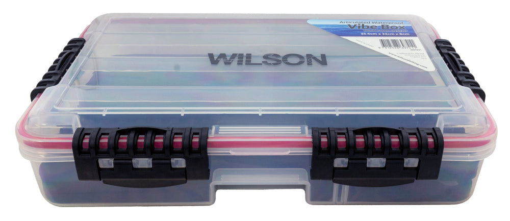 Wilson Heavy Duty Soft Vibe Foam Filled Tackle Storage Box