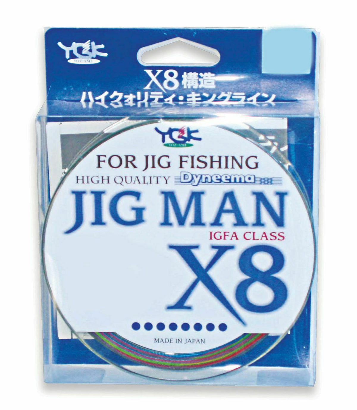 YGK Jigman X8 D432 PE Jigging Braid 600m