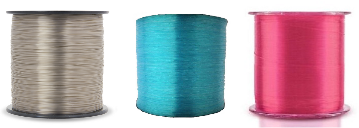 YGK X Braid Frontier Rainbow Nylon Monofilament Line Assorted Colours - Mega Clearance