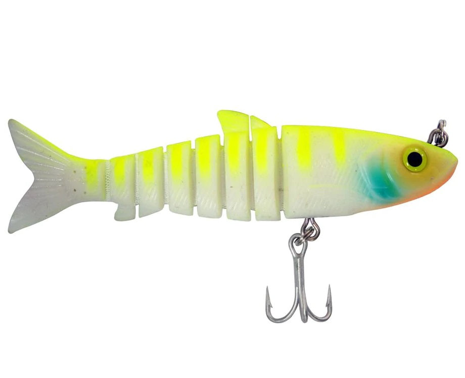 Zerek Live Mullet 4.5 Inch Jointed Soft Plastic Fishing Lure