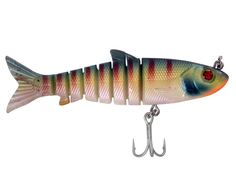 Zerek Live Mullet 4.5 Inch Jointed Soft Plastic Fishing Lure