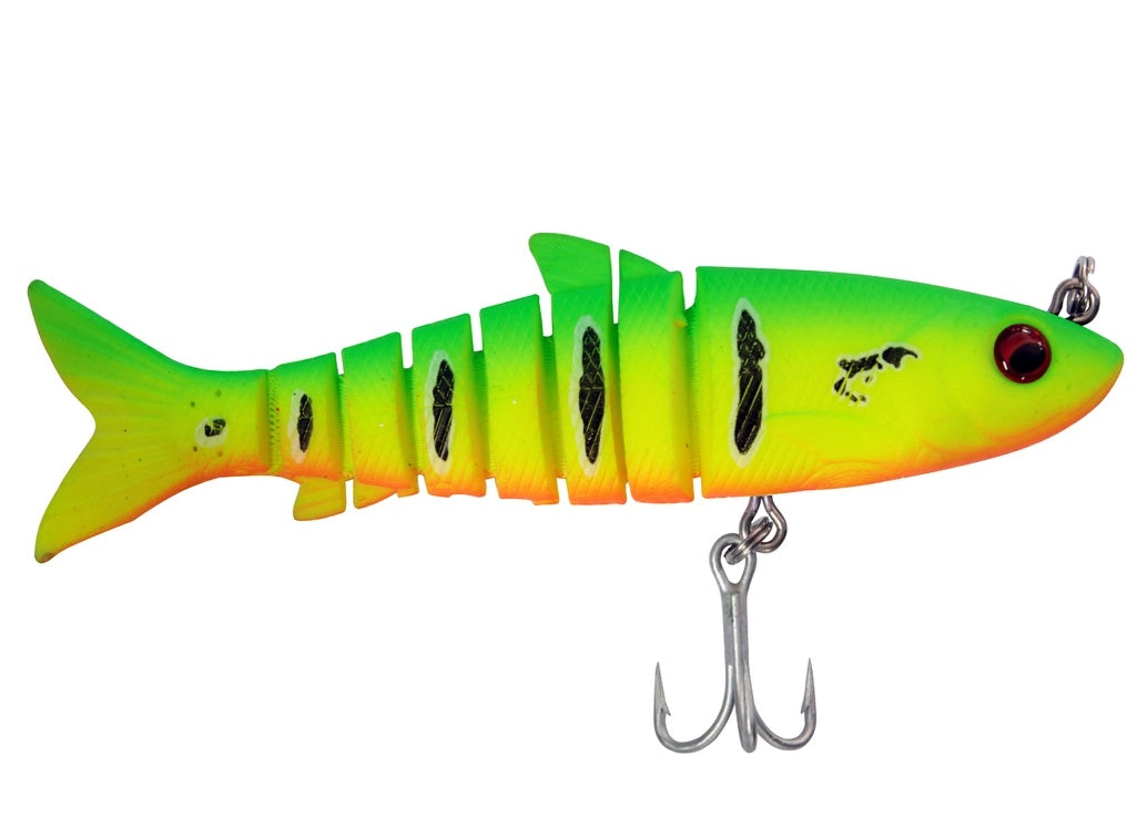 Zerek Live Mullet 4.5 Inch Jointed Soft Plastic Fishing Lure