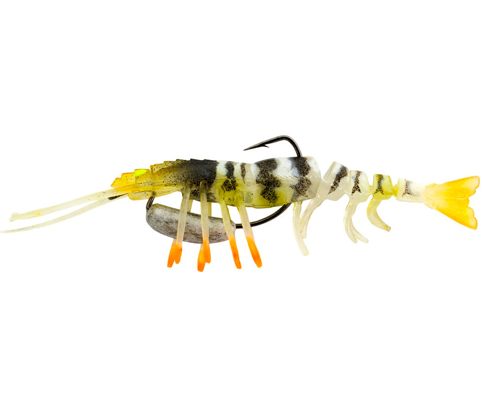 Zerek Live Shrimp Hot Legs 4 Inch Soft Plastic Lure