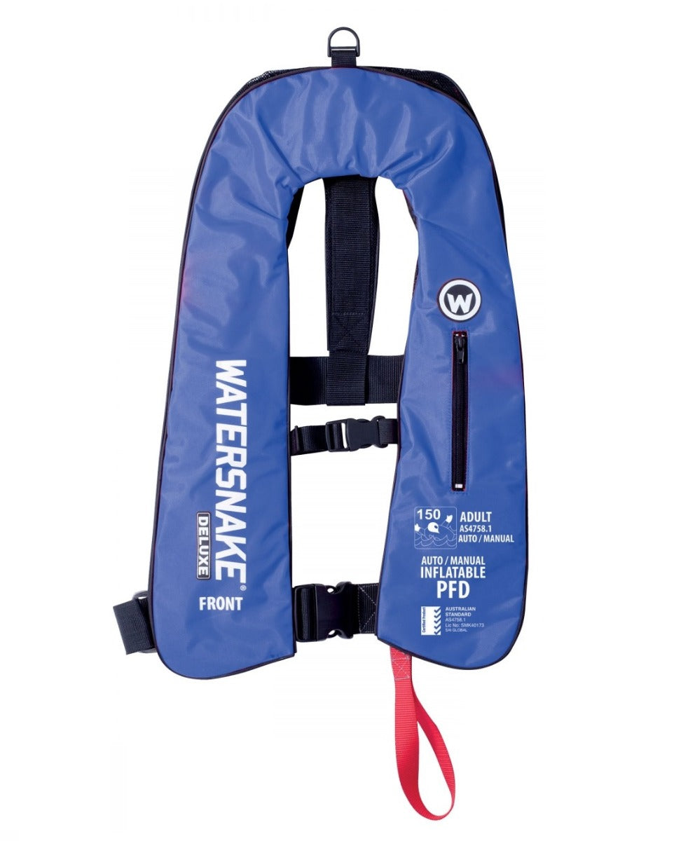 Watersnake Auto/Manual Inflatable PFD Level 150 Adult