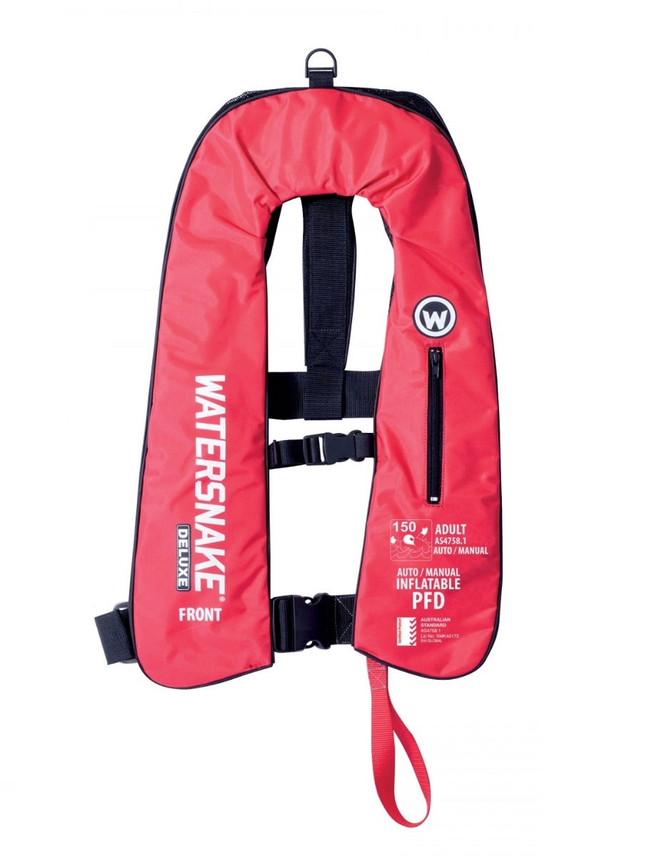 Watersnake Auto/Manual Inflatable PFD Level 150 Adult