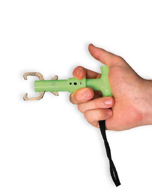 AFN Mini Triggler Lip Grip Fish Handling Tool Green AC7852