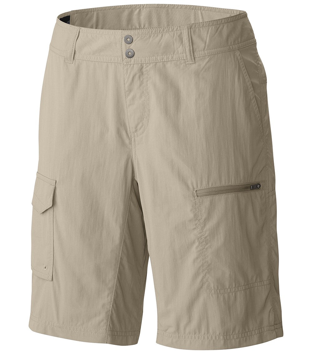 Columbia Silver Ridge Womens Cargo Shorts Fossil