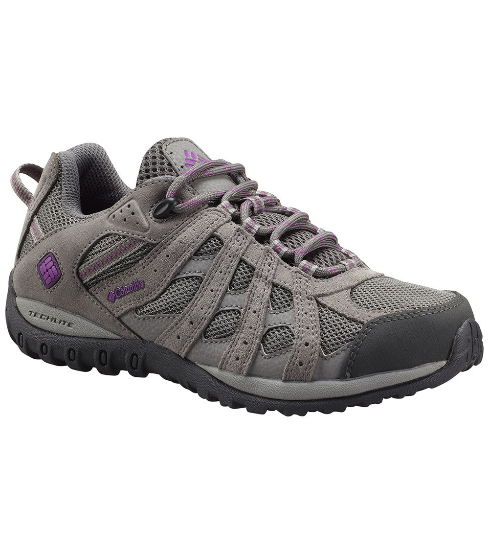 Columbia Redmond Low Waterproof Womens Hiking Shoes Charcoal Razzle