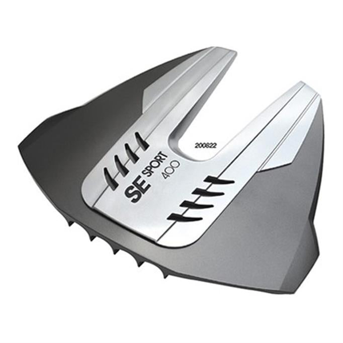 SE Sport 400 High Performance Curved Turbo No Drill Hydrofoil - Black and Grey