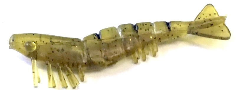 Gladiator Smash Bait Prawn 5cm Soft Plastic Fishing Lure