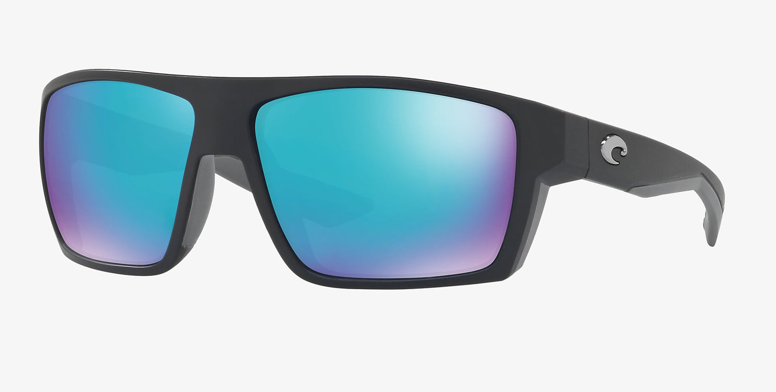 Costa Del Mar Bloke Matte Black Frame Polarised Sunglasses