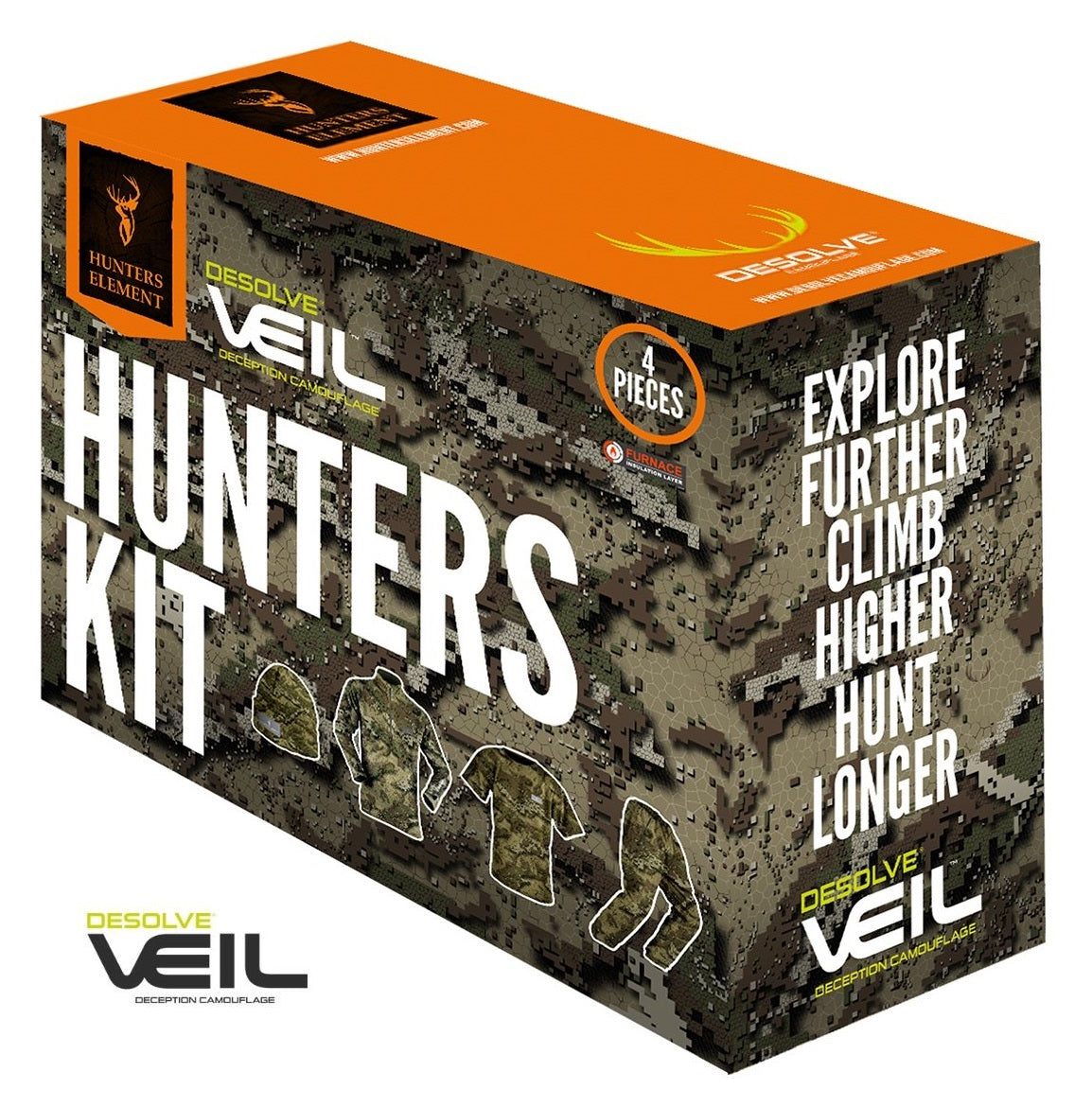 Hunters Element Concealed Hunters Kit Veil Deception Camouflage