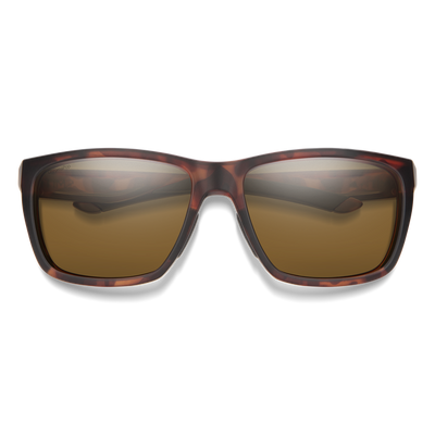 Smith Optics Longfin Matte Tortoise Frame Polarised Glass Brown Lens Performance Sunglasses