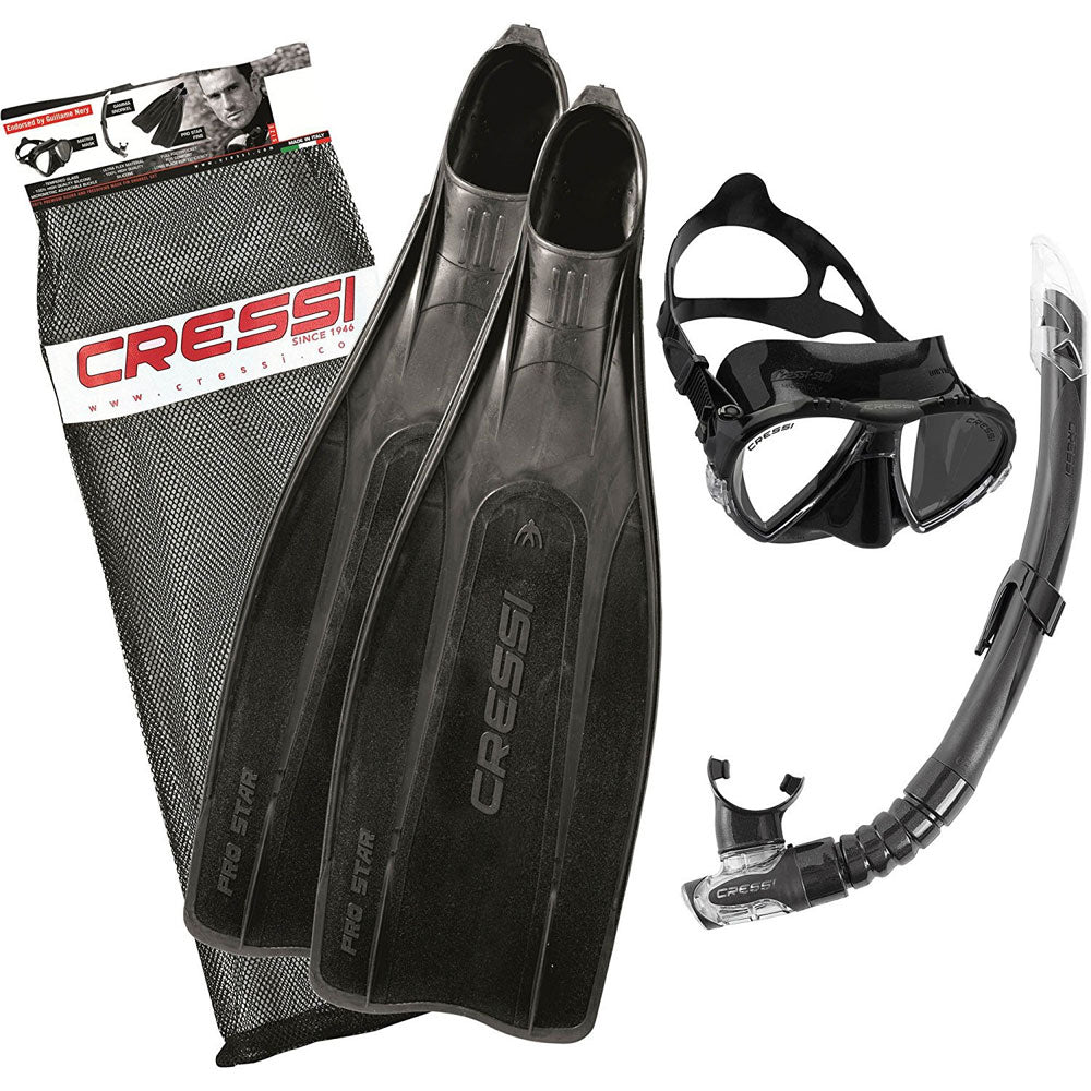 Cressi Pro Star Mask and Snorkel Set
