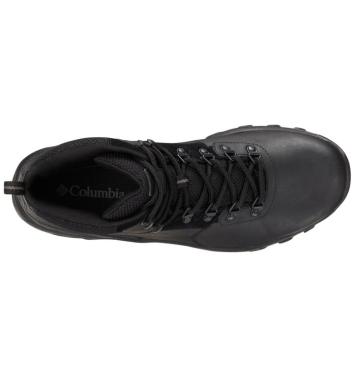 Columbia Newton Ridge Plus II Waterproof Mens Hiking Boots Black, Black