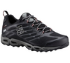 Columbia Ventrailia II Outdry Mens Hiking Shoe Black and Red Velvet
