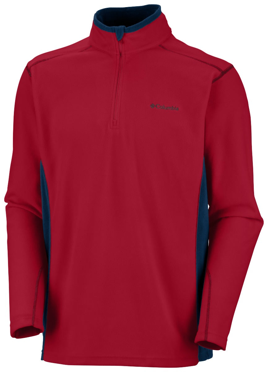 Columbia Klamath Range II Half Zip Fleece Mens Red