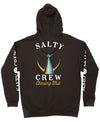 Salty Crew Tailed Hooded Fleece Jumper Hoody Black