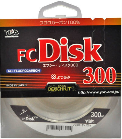 YGK FC Disk 300m Fluorocarbon Line