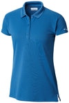 Columbia PFG Innisfree Short Sleeve Womens Polo Shirt Impulse Blue