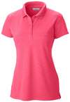 Columbia PFG Innisfree Short Sleeve Womens Polo Shirt Bright Geranium
