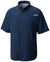 Columbia PFG Tamiami II Short Sleeve Mens Shirt Dark Mountain