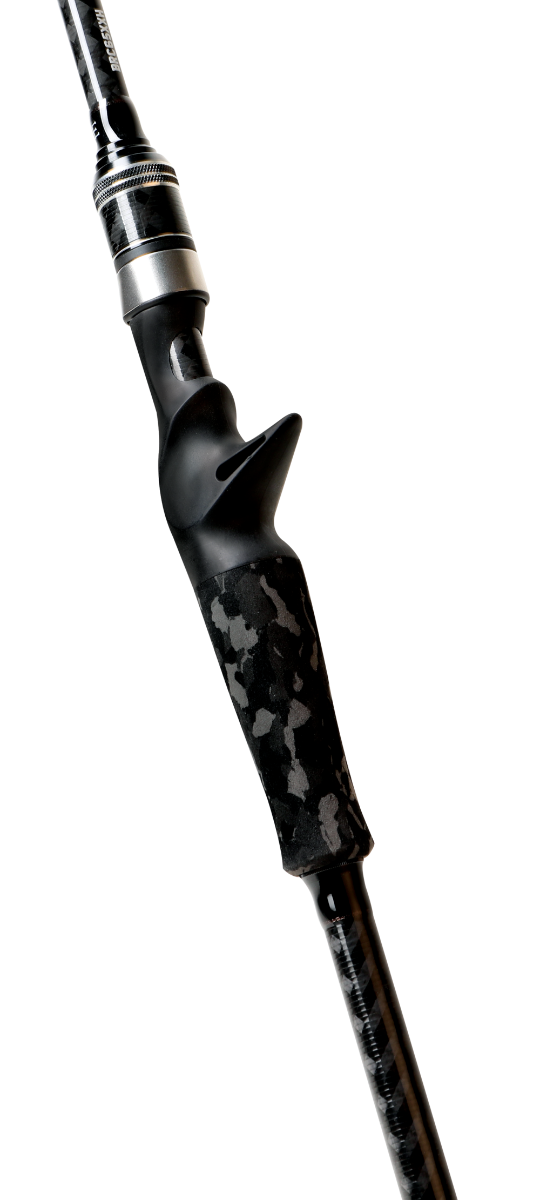 Bone Black River Baitcast Rod