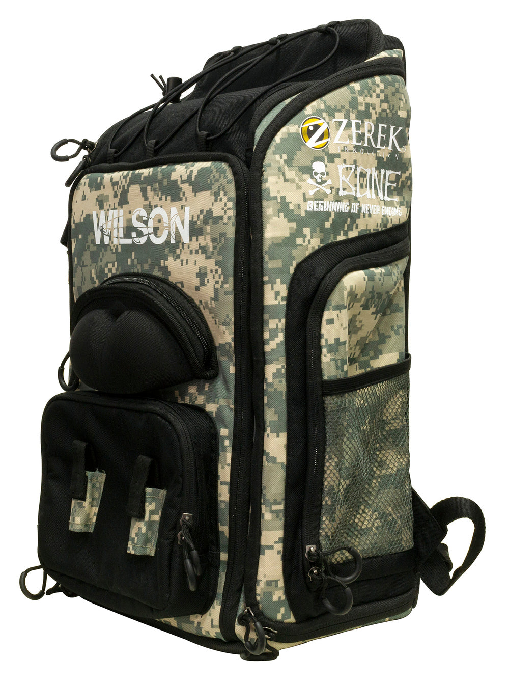 Wilson Platinum Fishing Tackle Storage Backpack Digi Camo - 333PBPDC