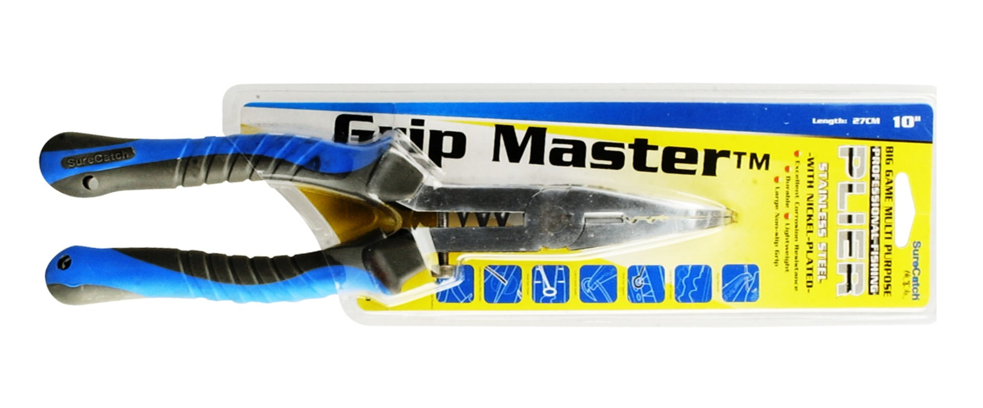 SureCatch Grip Master Big Game Multi Purpose Plier - 10 inch