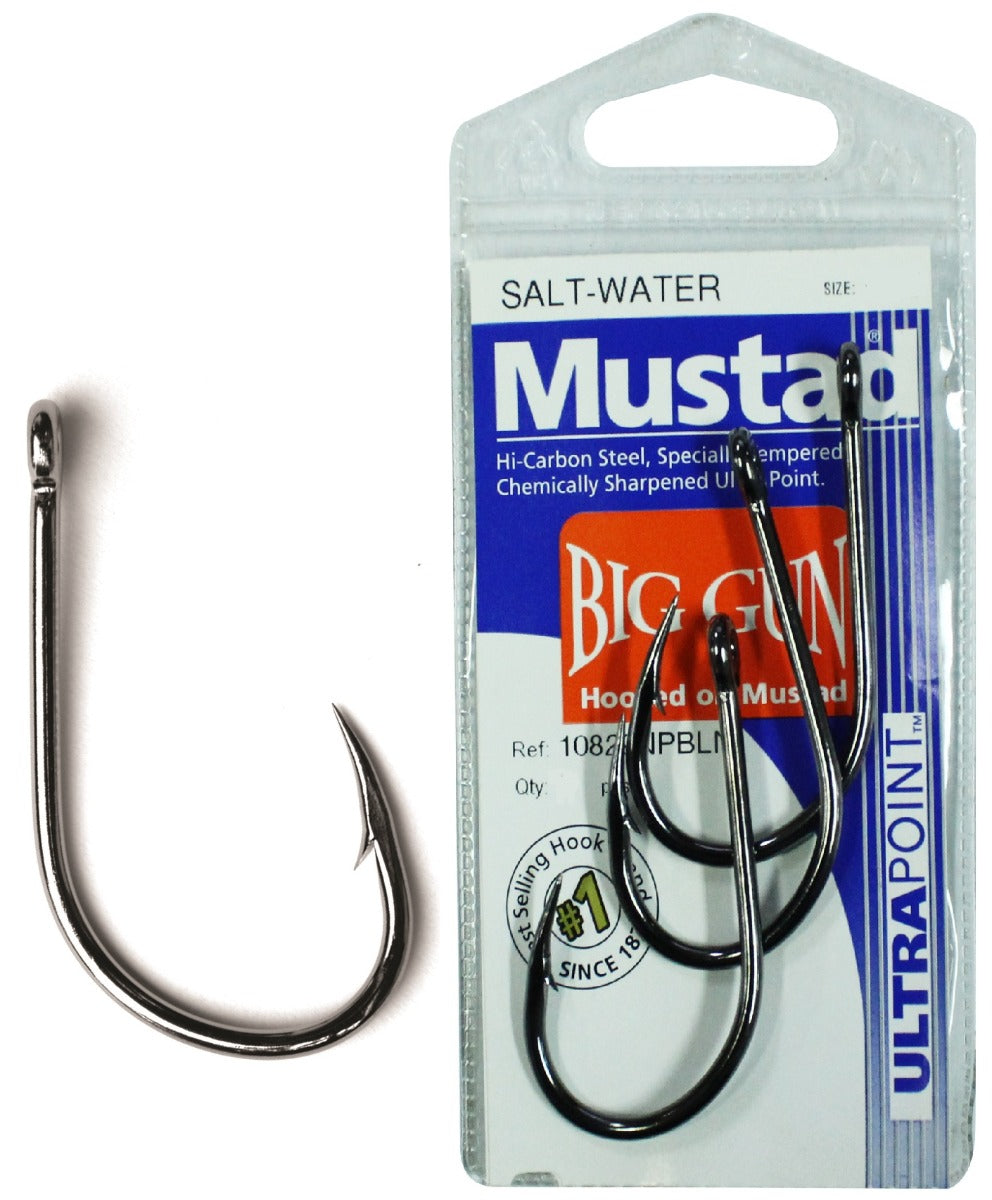 Mustad Big Gun Open Siwash Hook | 2/0 | FishUSA