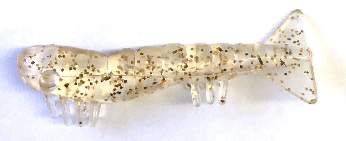 Gladiator Smash Bait Prawn 5cm Soft Plastic Fishing Lure