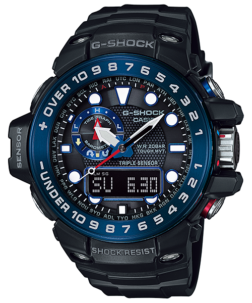 Casio G-Shock Gulfmaster Maritime Watch GWN-1000B-1BDR