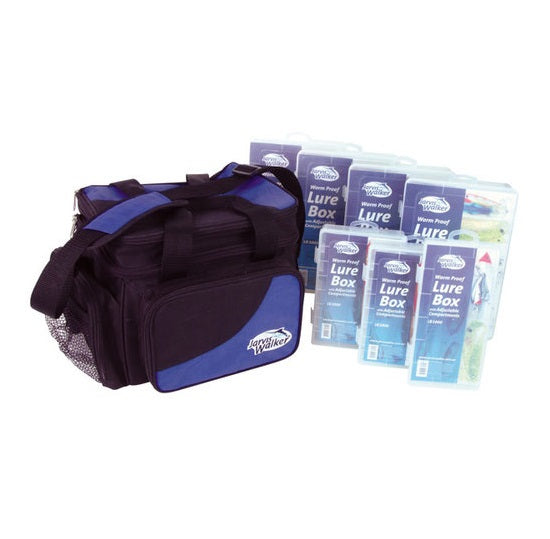 Jarvis Walker Lure Bag with 7 Tackle Boxes